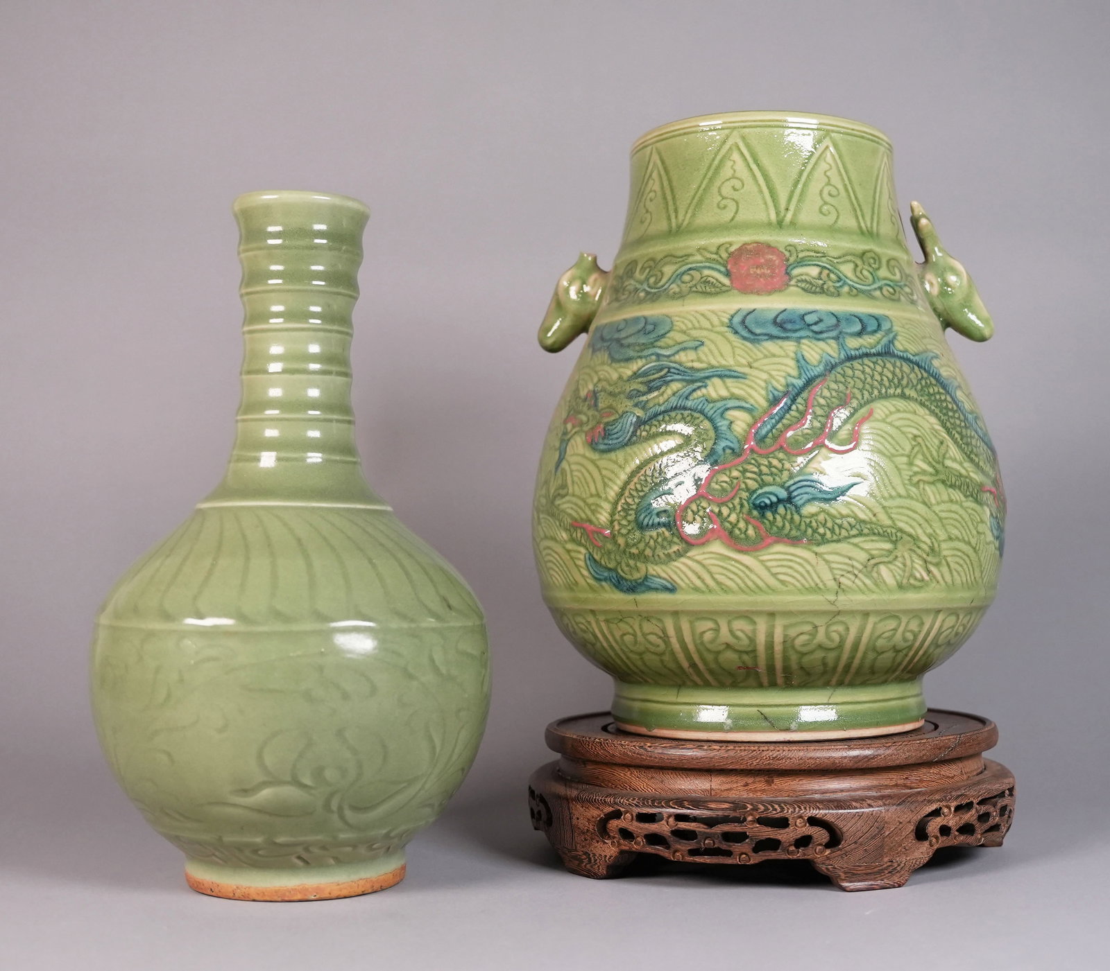 Lots Chinese large vase (1 of 7)