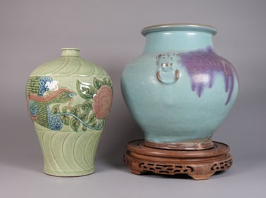 Lots Chinese large vase