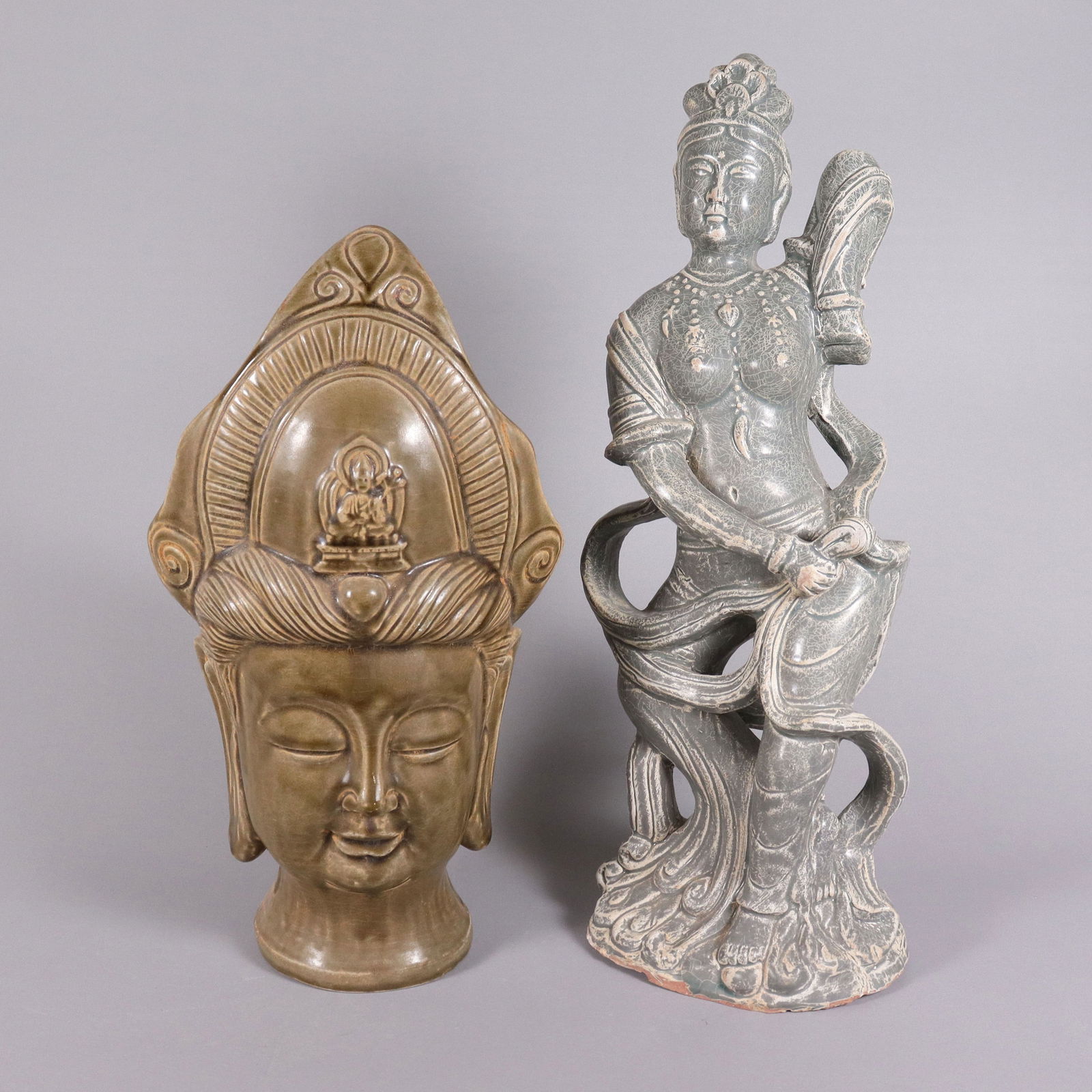 Lots Chinese fine pottery (1 of 9)