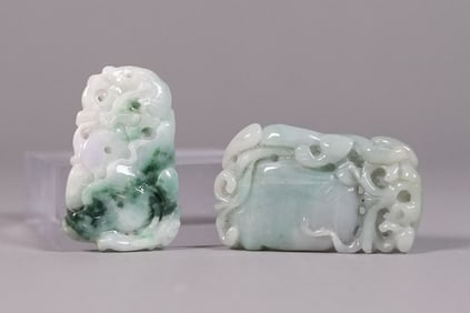 Lots Chinese jadeite carvings