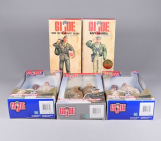 Lots vintage GI Joe action figures