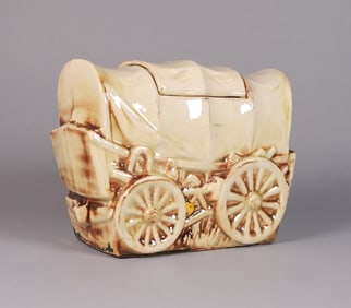 A vintage McCoy cookie jar