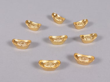 Lots Chinese ingots ungraded