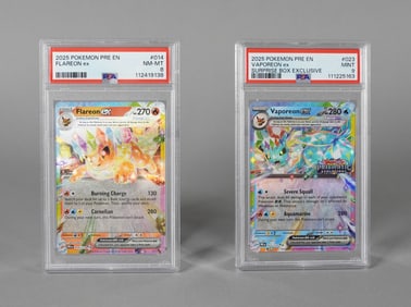 Lots 2025 Pokemon Prismatic PSA graded
