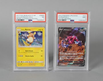 Lots Pokemon cards PSA graded