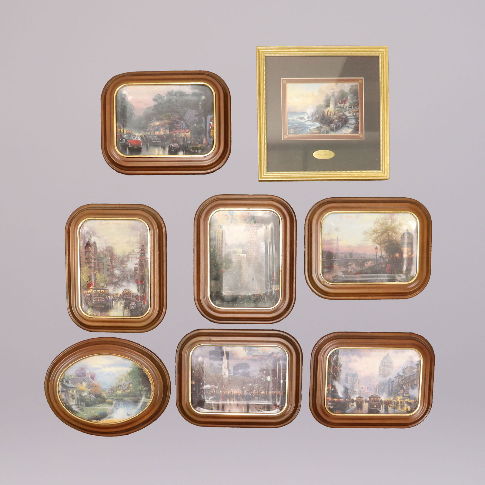 Lots Thomas Kinkade plate (1 of 6)