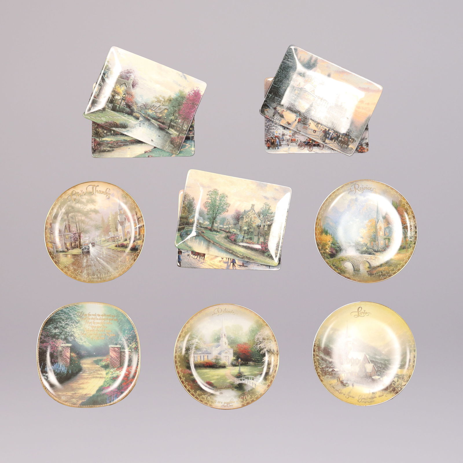 Lots Thomas Kinkade plate (1 of 6)