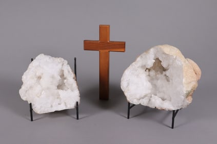 Lots crystal boulder specimen