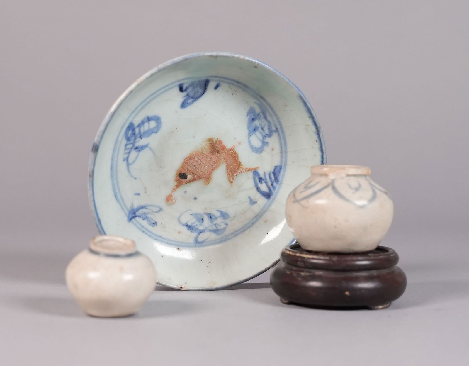 Lots Asian antique pottery (1 of 7)