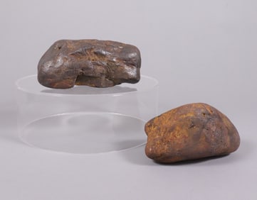 Lots possible meteorite boulder ungraded