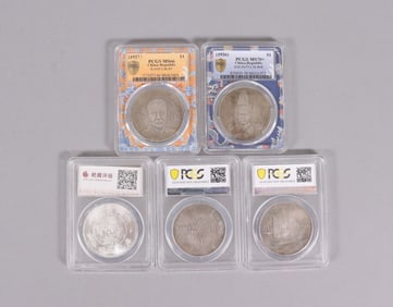 Lots Chinese coins ungraded