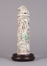 Chinese jadeite carved seal