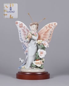 Lladro buttery fly figurine