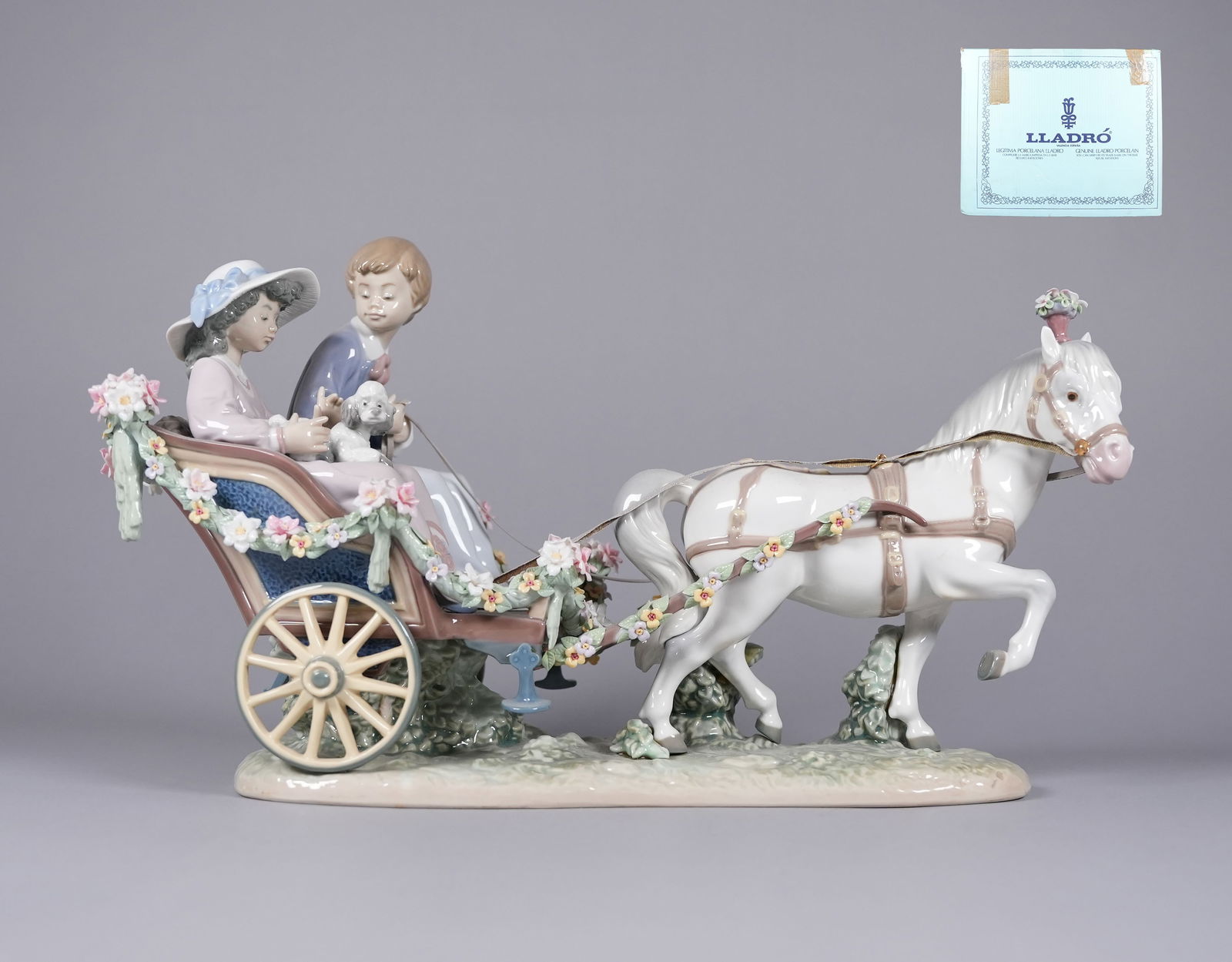 Lladro Alegre Carretilla figurine (1 of 10)