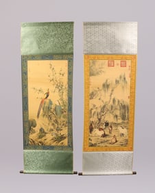 Lots Chinese fine scrolls