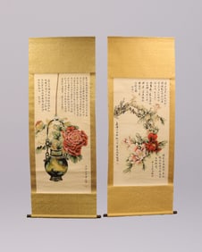Lots Chinese fine scrolls