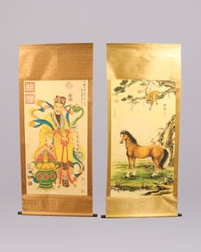 Lots Chinese fine scrolls