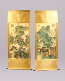 Lots Chinese fine scrolls
