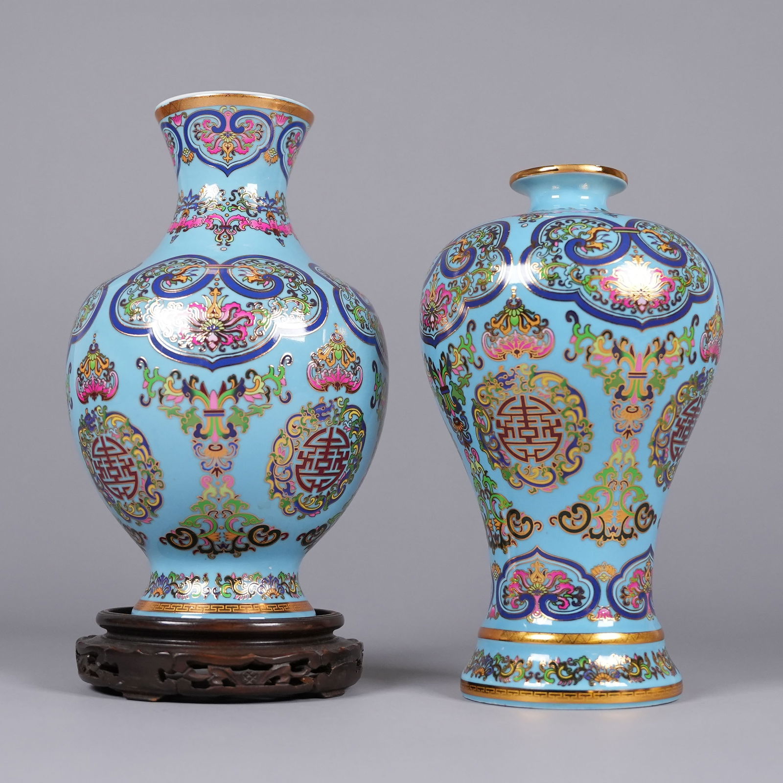 Lots Chinese fancy vase (1 of 7)
