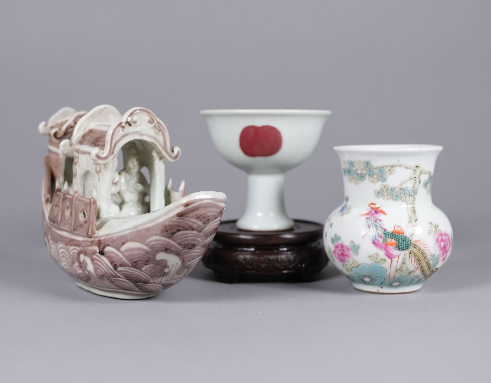 Lots Chinese antique items: Lots Chinese fine antique items, from major estate. Largest H: 5.1" x W: 8.1."