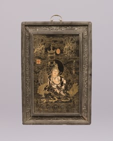 Tibetan fine heavy plaque
