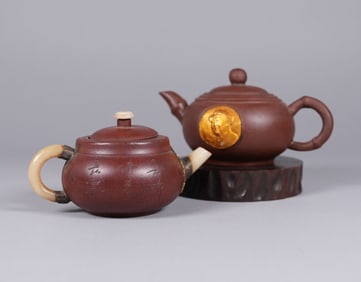 Lots Chinese clay teapots