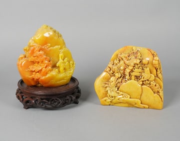 Lots Chinese fine carved boulders