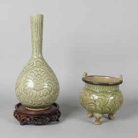 Lots Chinese celadon ceramics