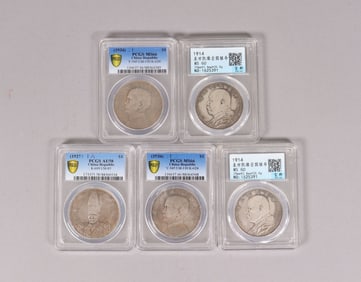 Lots Chinese coins ungraded