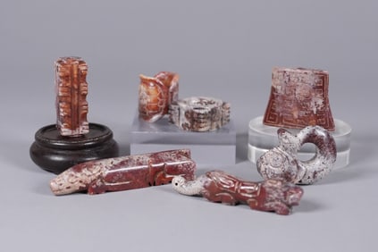 Lots Chinese carvings