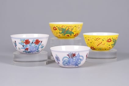 Lots Chinese fine cups