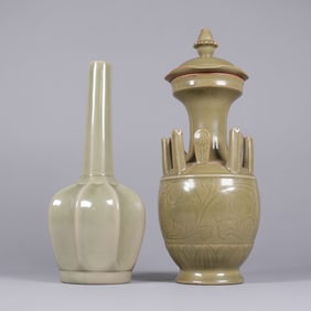 Lots Chinese green ceramics