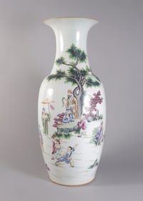 Chinese antique tall vase