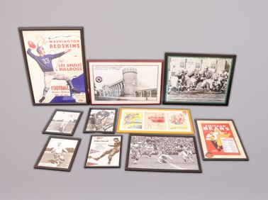 Lots framed sports photos