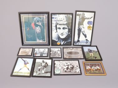Lots framed sports photos