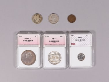 Lots vintage coins ungraded