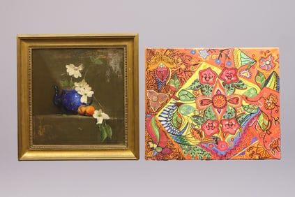 Lots vintage paintings