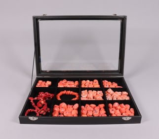 Lots coral in box