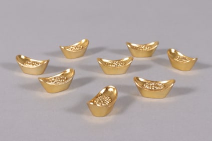 Lots Chinese ingots ungraded
