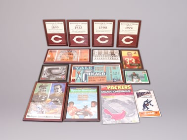 Lots framed sports photos