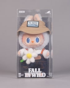 A rare Labubu figure in box