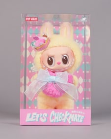 A rare Labubu figure in box