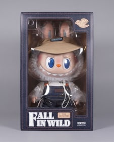 A rare Labubu figure in box