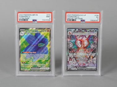 Lots rare Pokemon cards PSA
