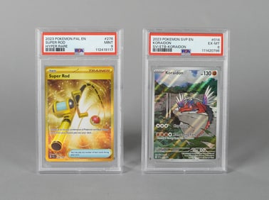 Lots rare Pokemon cards PSA
