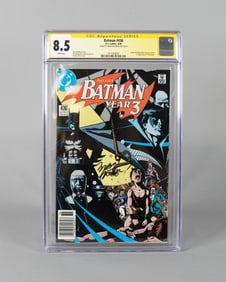 Batman comic signed Marv Wolfman CGC