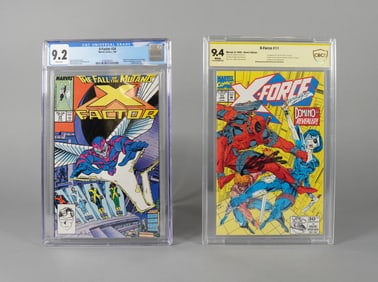 Lots Marvel comic CGC signed Rob Liefeld