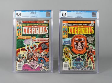 Lots Marvel comics CGC graded