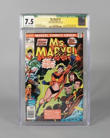 Ms Marvel CGC comic signed