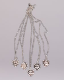 Lots sterling fine necklaces